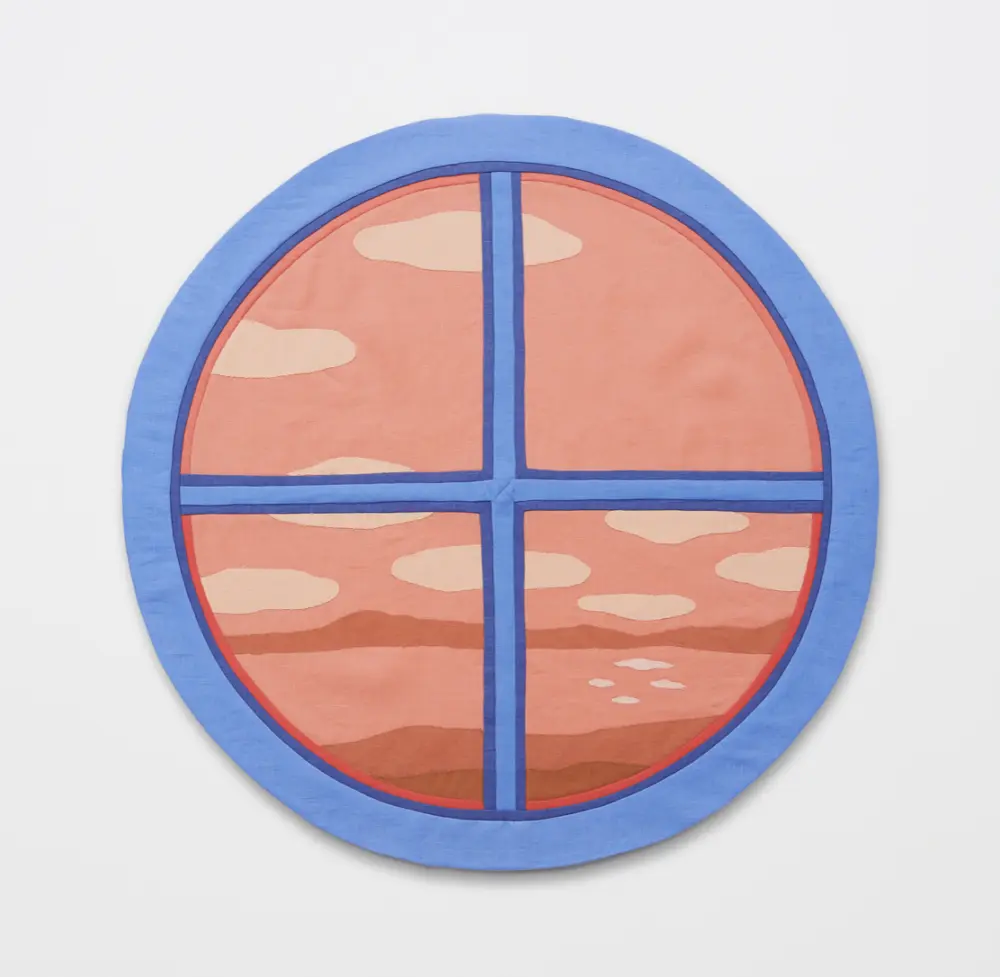 View Through the Porthole by Lisha Bai