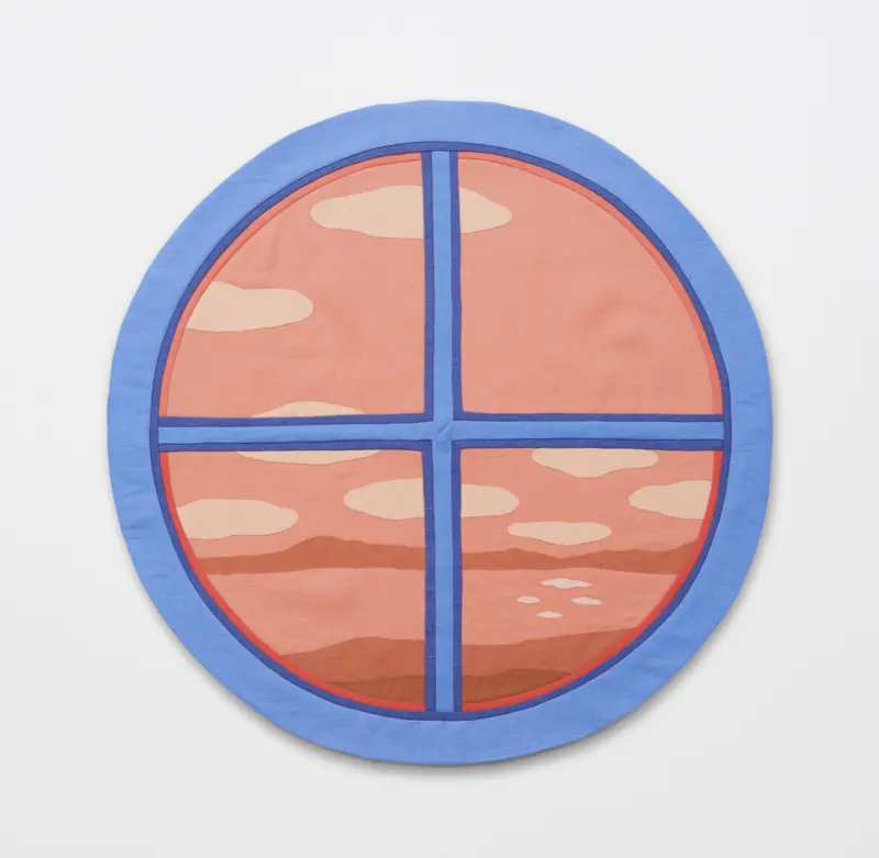 View Through the Porthole by Lisha Bai